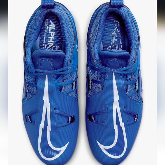 Nike Alpha Menace Pro 3 - Game Royal/White Cleats Size 10 main image 7